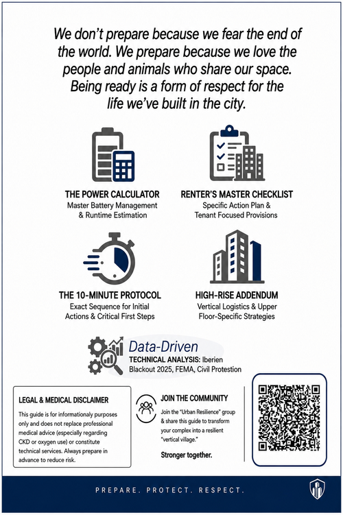 URBAN BLACKOUT — The 72h Plan For The Modern Apartment