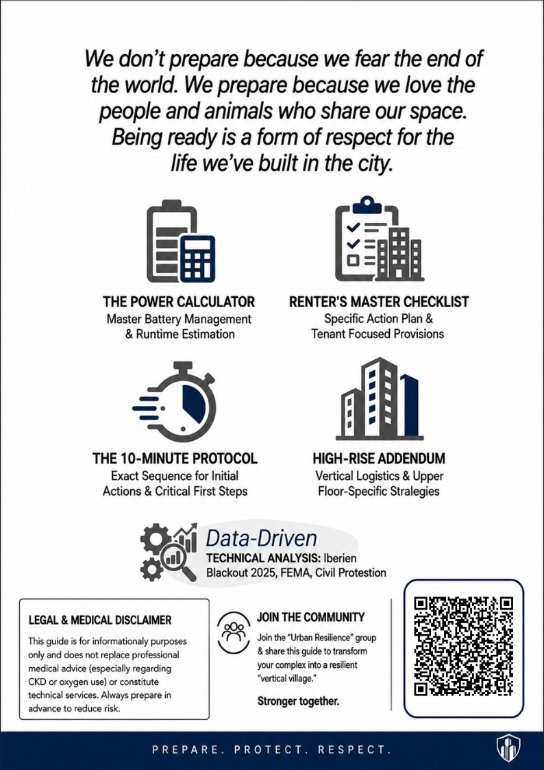 URBAN BLACKOUT — The 72h Plan For The Modern Apartment