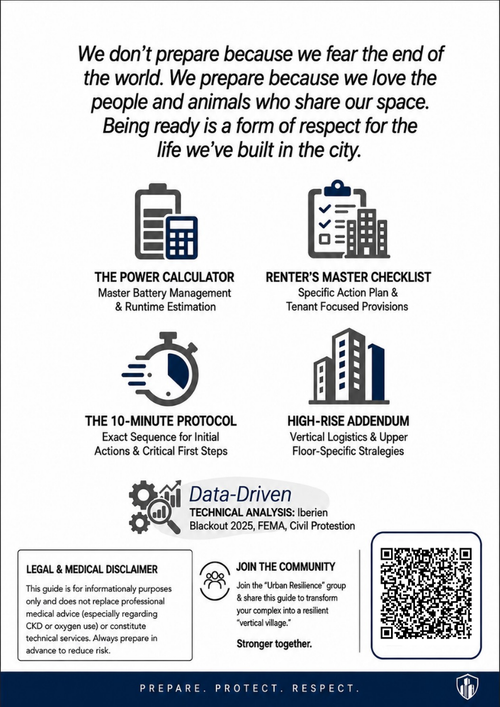 URBAN BLACKOUT — The 72h Plan For The Modern Apartment